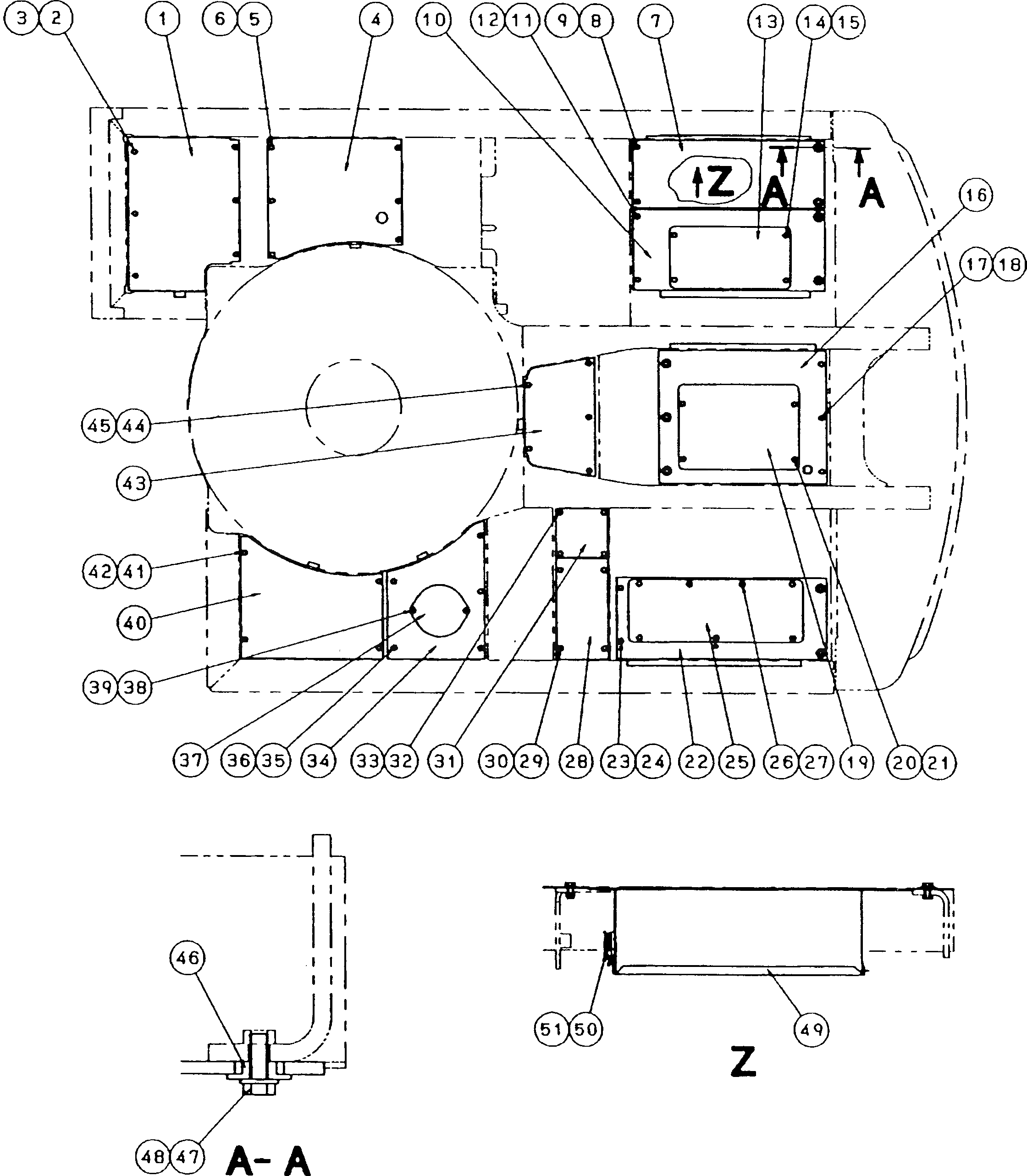 Крышка 206-54-81140 Komatsu