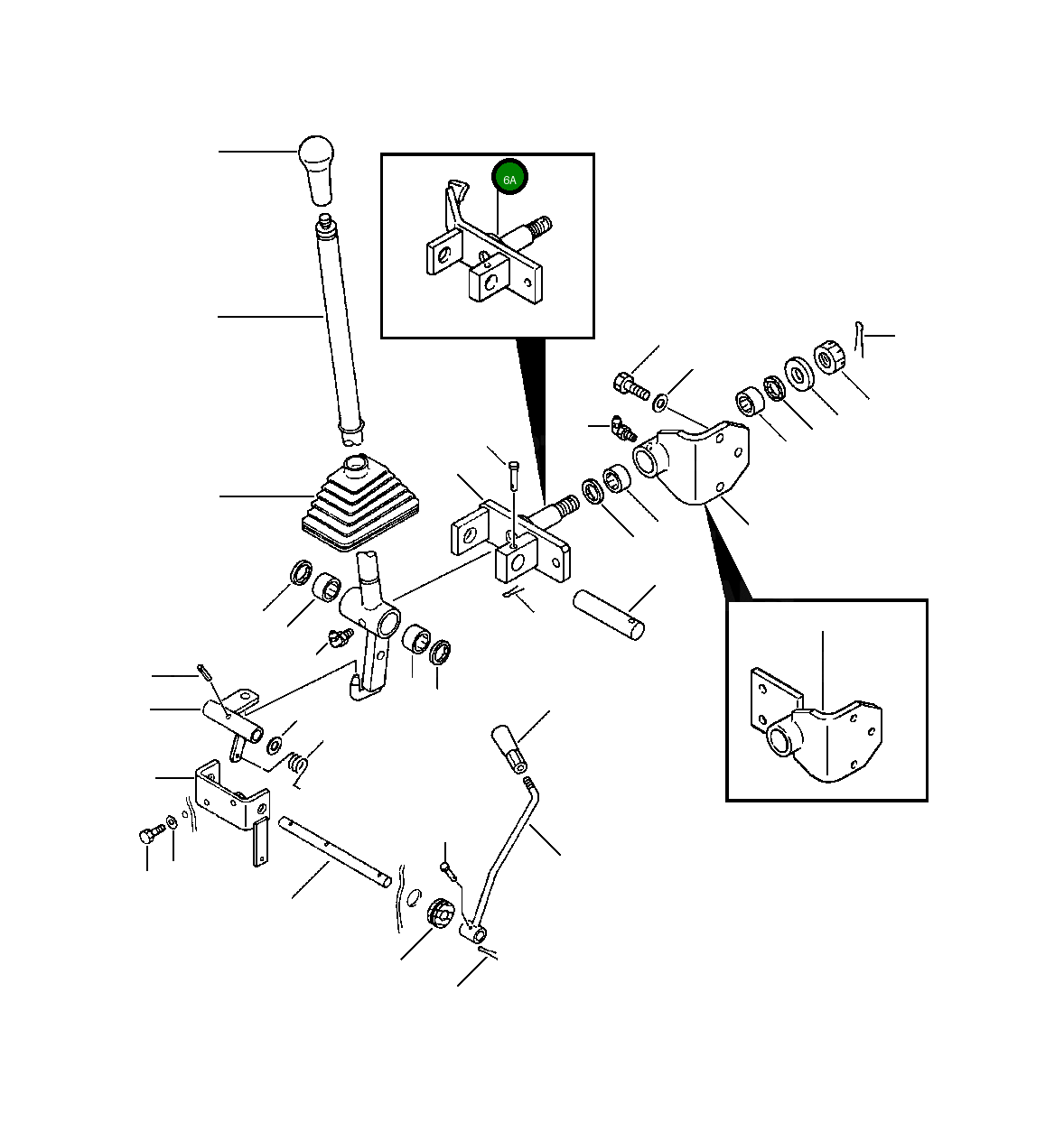 Рычаг 417-U77-1811 Komatsu