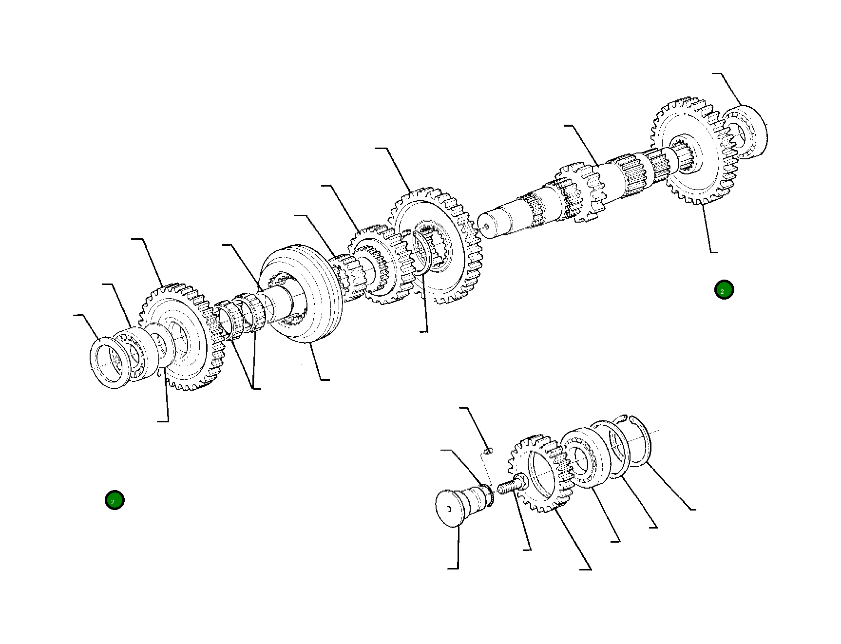 Подшипник MIB071128 Komatsu