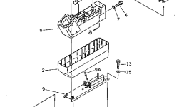 Крышка 20Y-43-16541 Komatsu