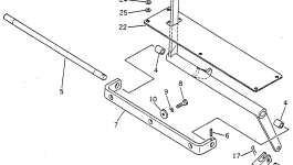 Рычаг 237-43-17730 Komatsu