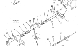 Рычаг 178-43-14260 Komatsu