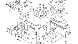 Крышка 421-06-12870  Komatsu