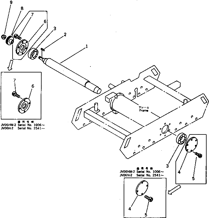 Подшипник 06009-06310 Komatsu