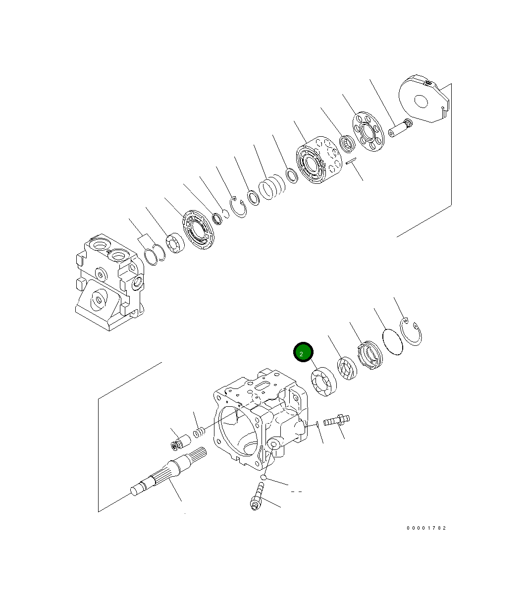 Подшипник 706-73-40890 Komatsu
