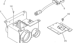 Пластина 195-Z11-6510 Komatsu