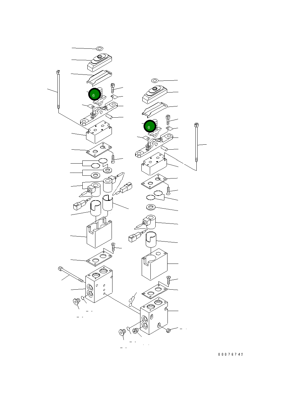 Рычаг 702-16-58410 Komatsu
