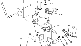 Кронштейн 145-43-44211 Komatsu