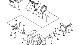 Крышка 702-12-13160  Komatsu