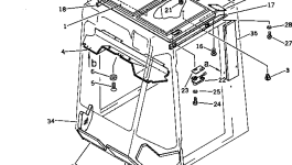 Крышка 423-54-15610  Komatsu