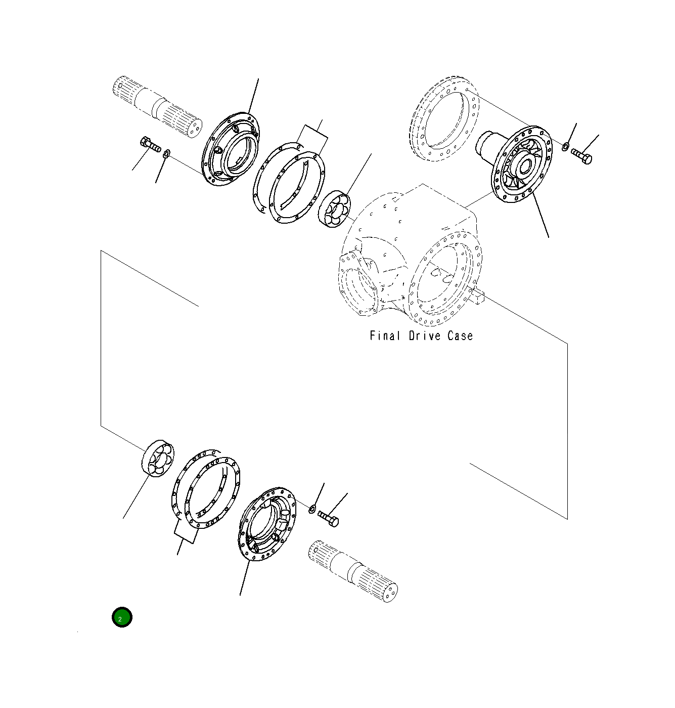 Подшипник 23H-22-11480 Komatsu