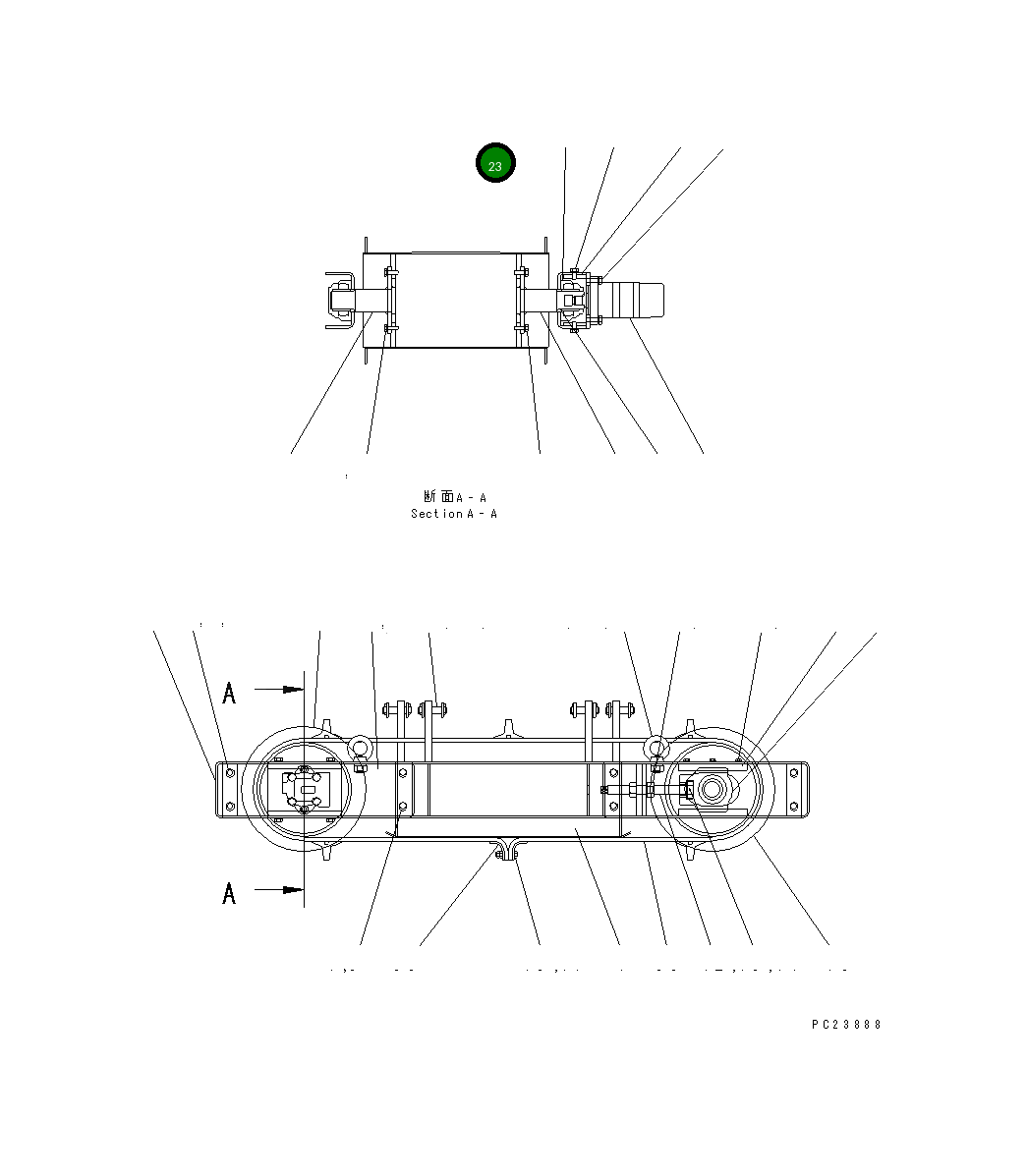 Подшипник 8206-78-3640 Komatsu