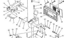 Крышка 425-54-12930  Komatsu