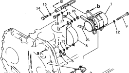 Кронштейн 6127-21-6320 Komatsu