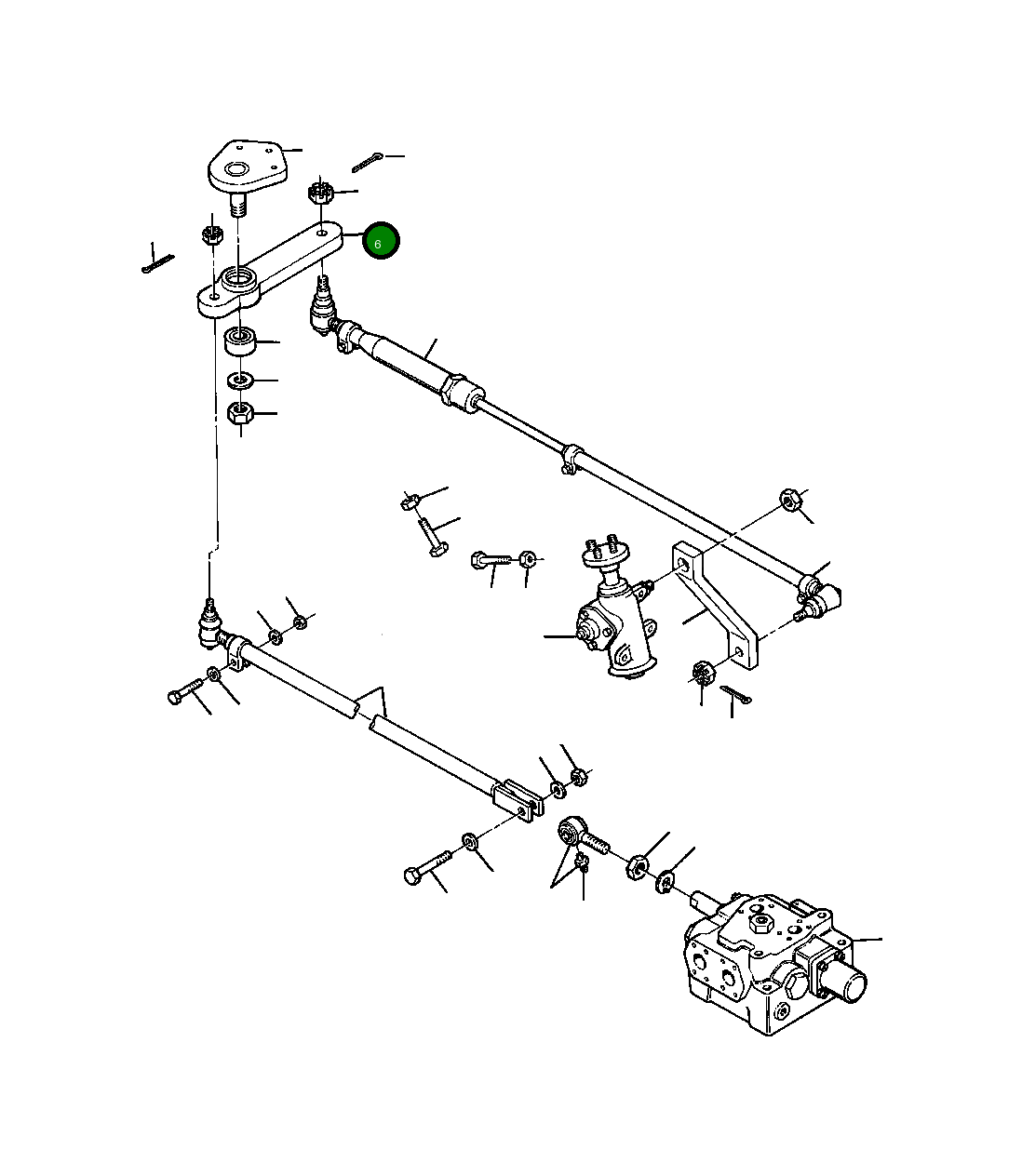 Рычаг 936 065 C2 Komatsu
