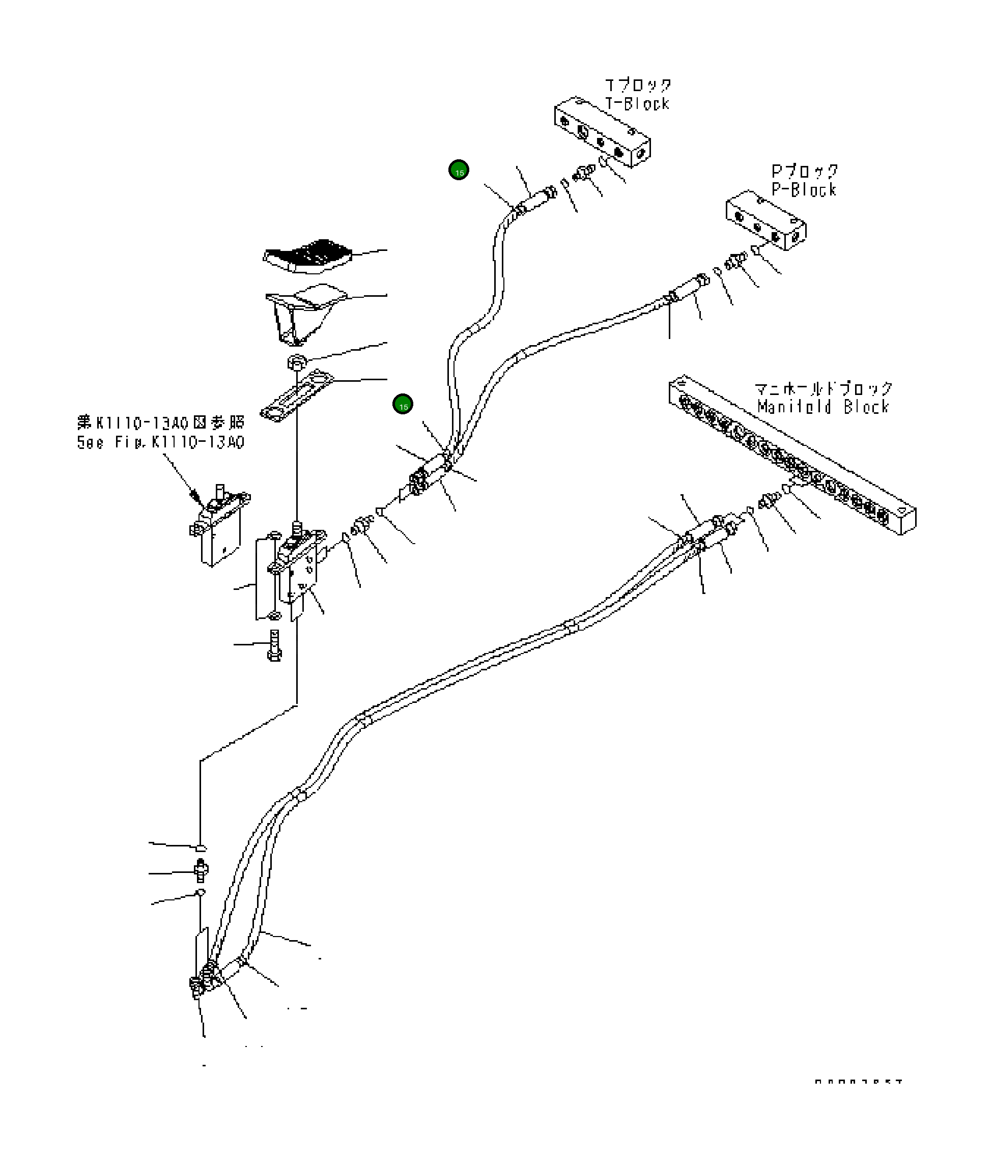 Пластина T 20G-62-K8750 Komatsu
