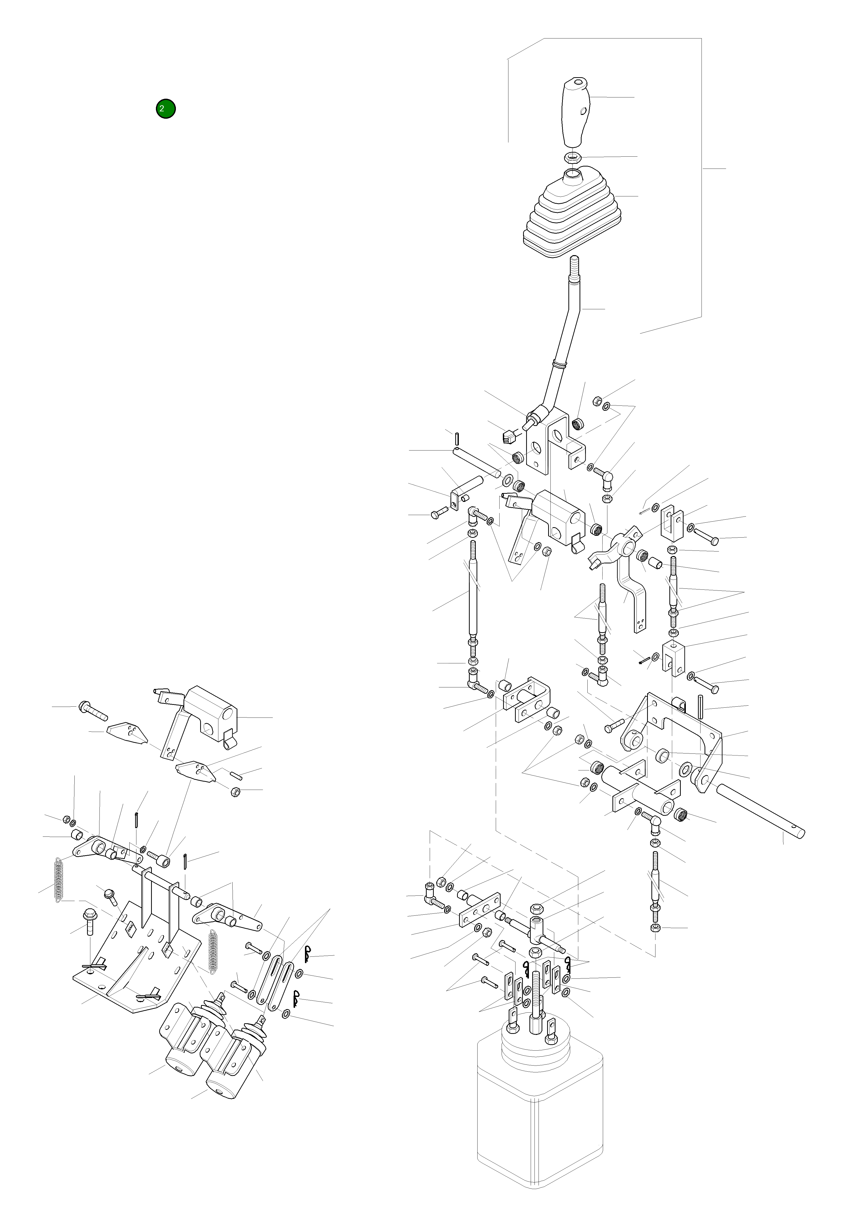 Рычаг 421-V91-2121  Komatsu