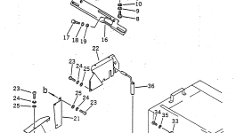 Крышка 22X-54-12590 Komatsu