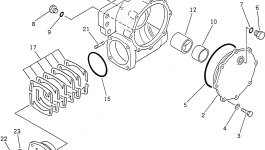 Палец 232-71-13150 Komatsu