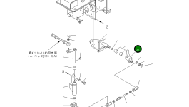 Рычаг 12G-43-51651 Komatsu