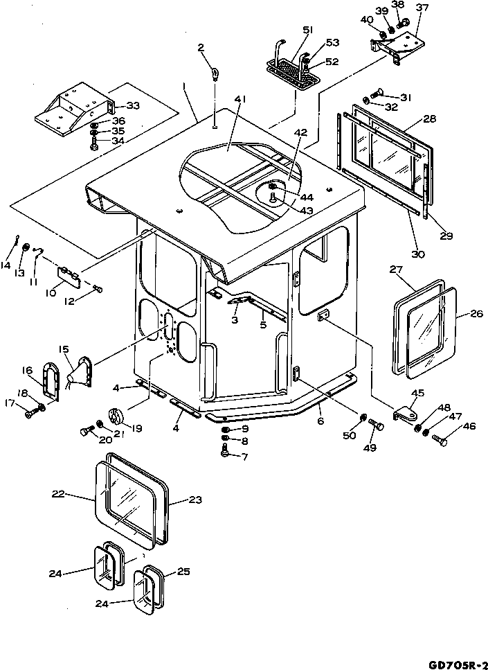 Крышка 234-855-8170 Komatsu