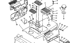 Крышка 130-A62-3280 Komatsu