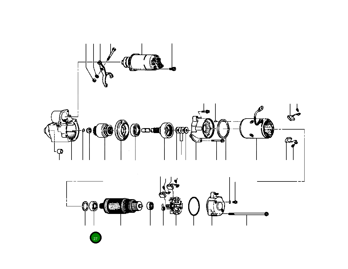Подшипник 1298 082 H1 Komatsu