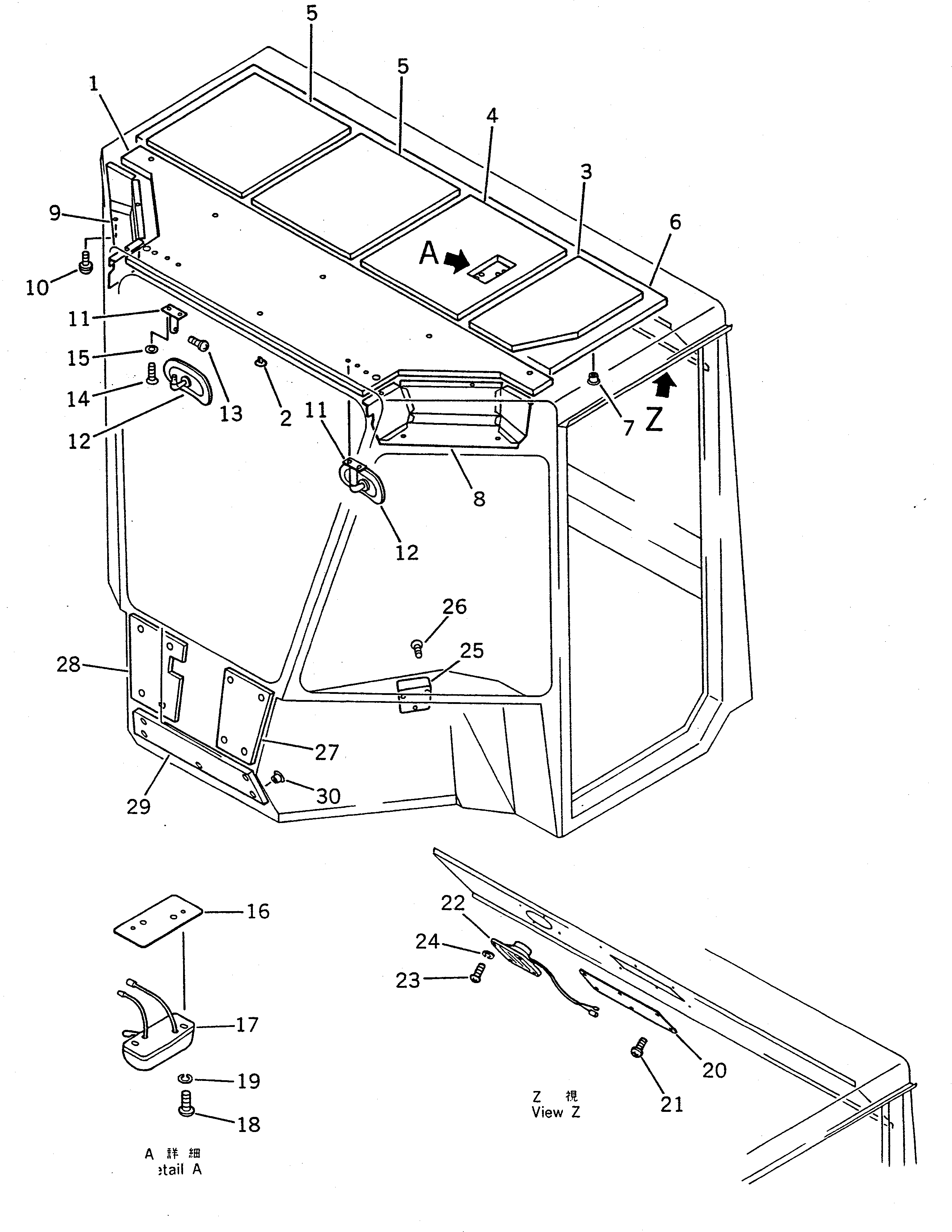 Крышка 419-923-1430  Komatsu