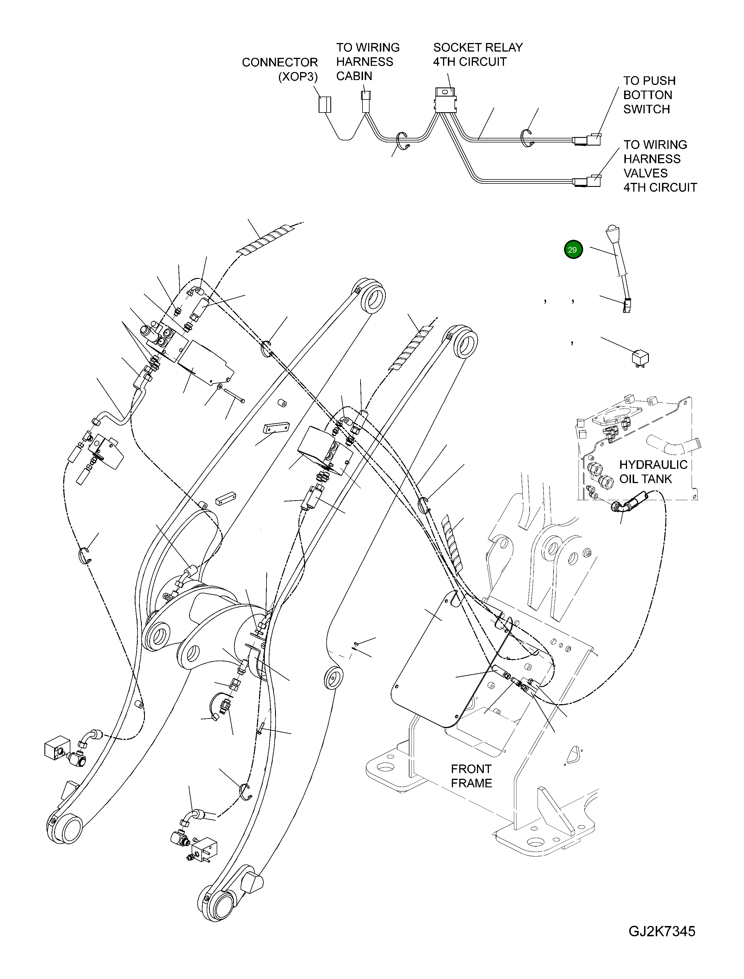 Рычаг 42W-62-25070 Komatsu
