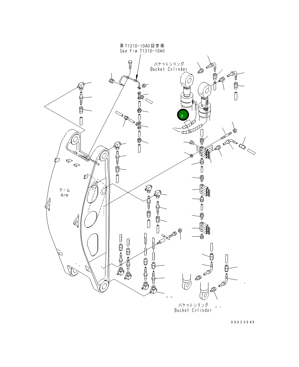 Крышка DM90734440 Komatsu