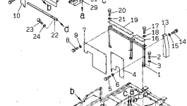 Крышка 8229-54-1151  Komatsu