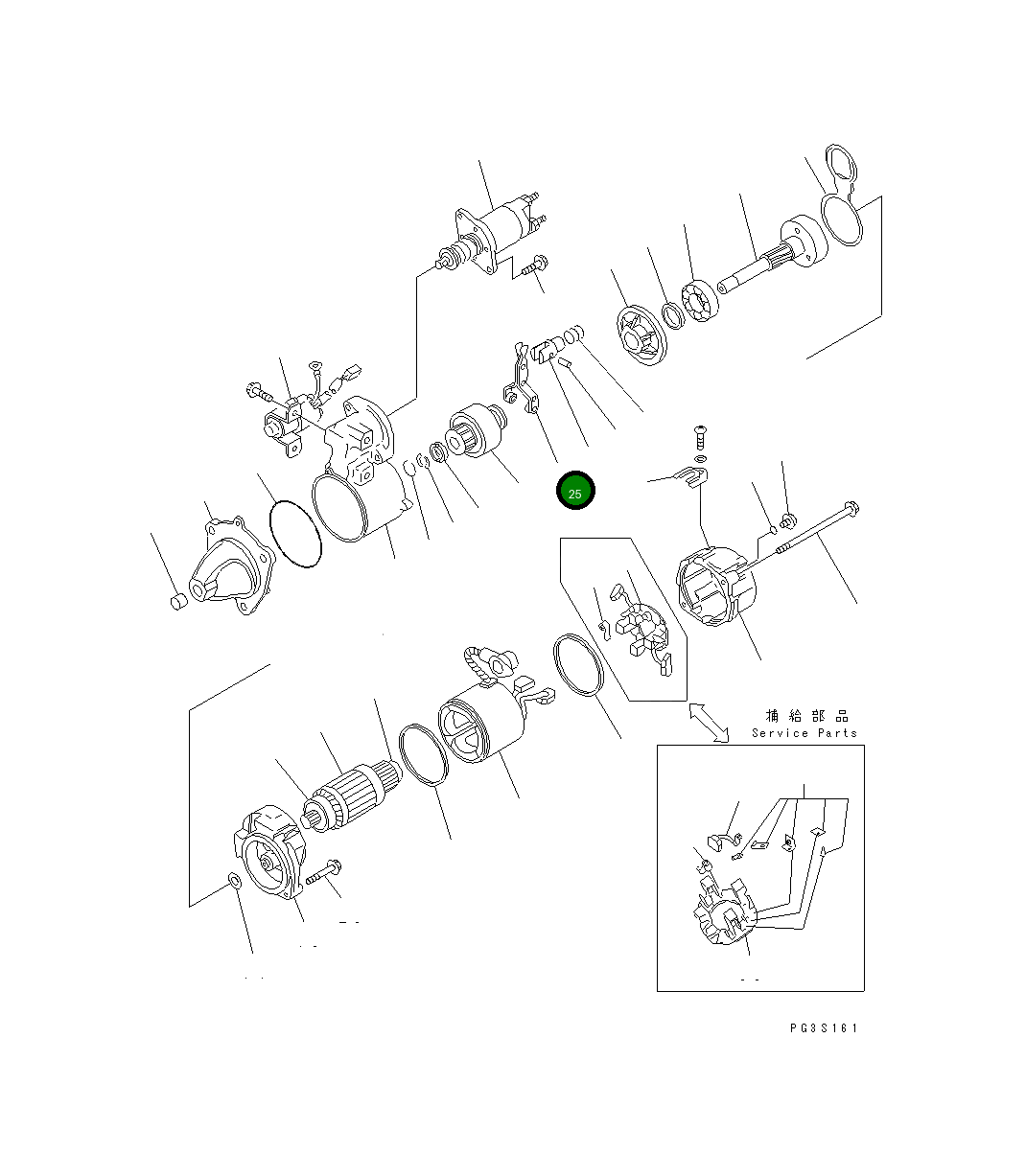 Рычаг SD1372-04001X0 Komatsu