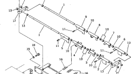Рычаг 201-910-5670 Komatsu