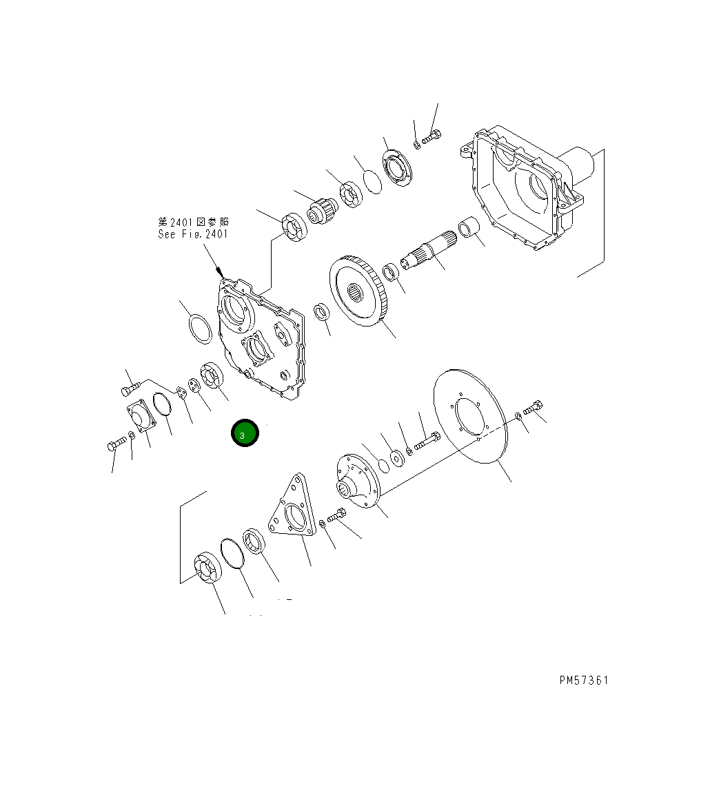 Подшипник 06041-00309 Komatsu