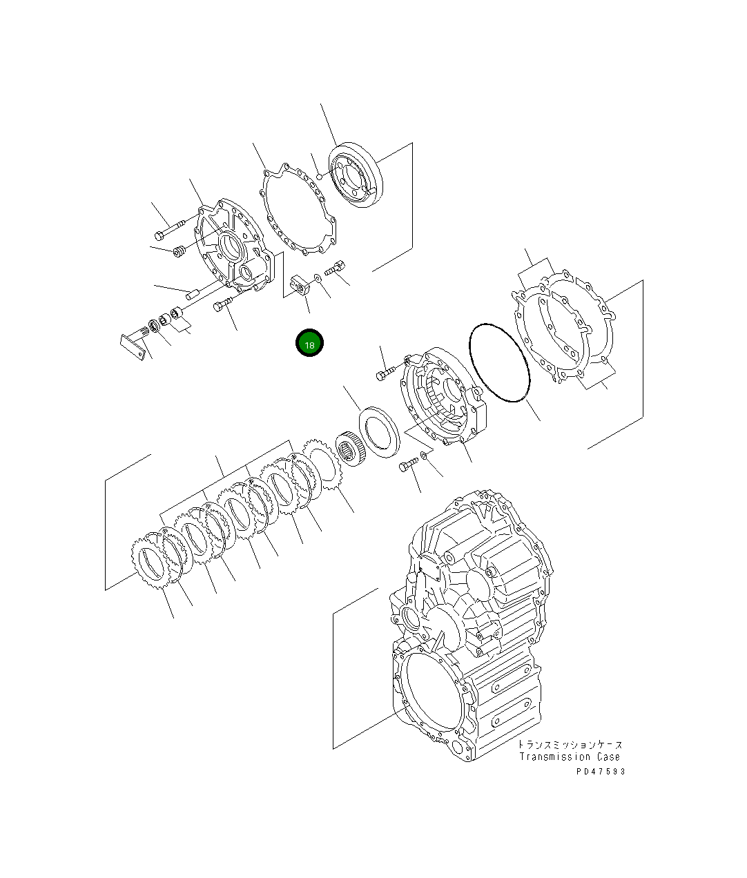 Рычаг 714-11-18651 Komatsu
