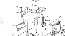 Крышка 566-07-42120  Komatsu