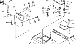 Крышка 258-10-25714 Komatsu