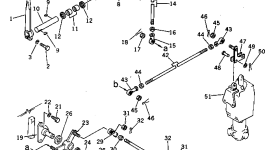 Рычаг 198-79-16471 Komatsu