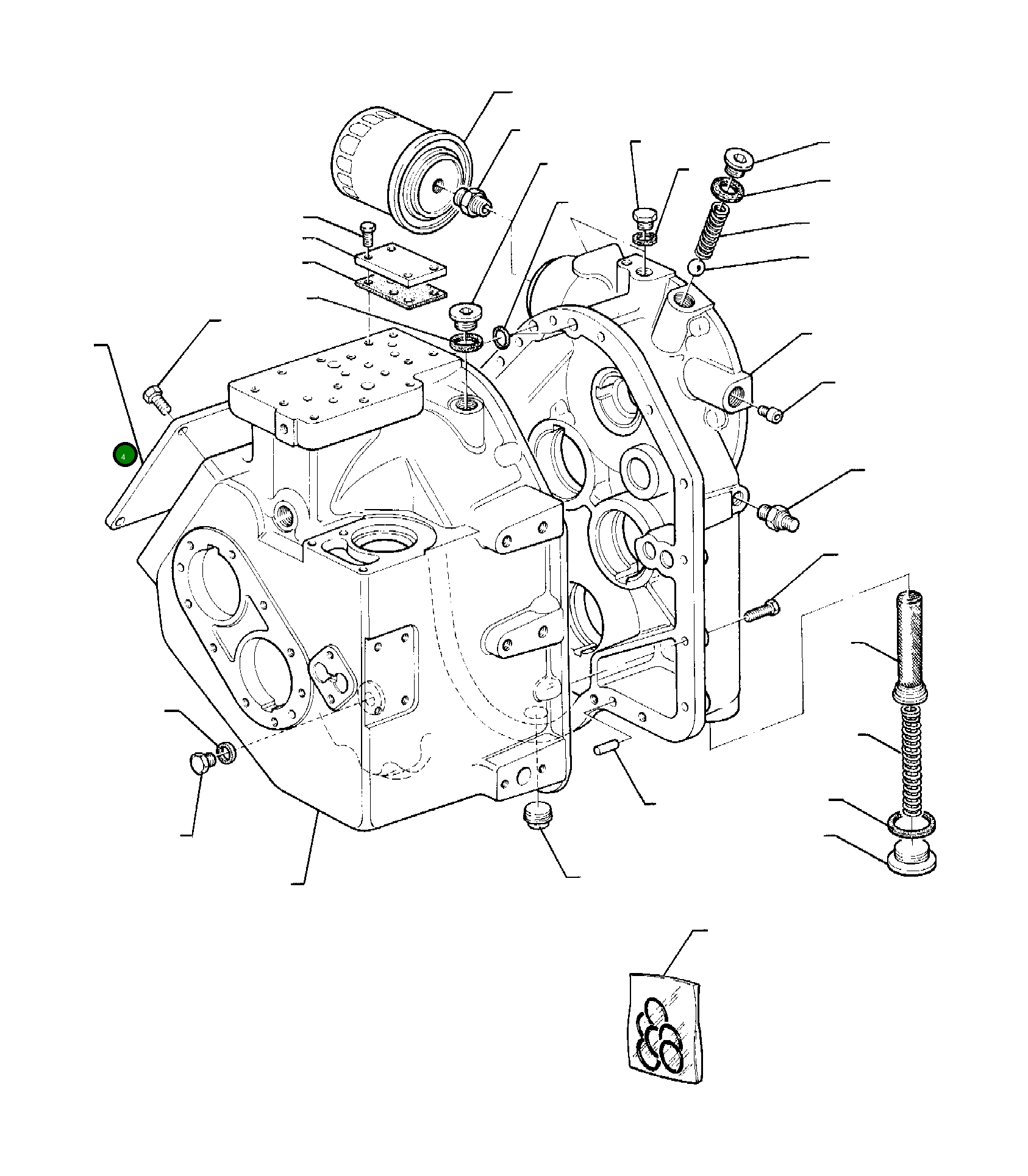 Крышка MI3183503 Komatsu