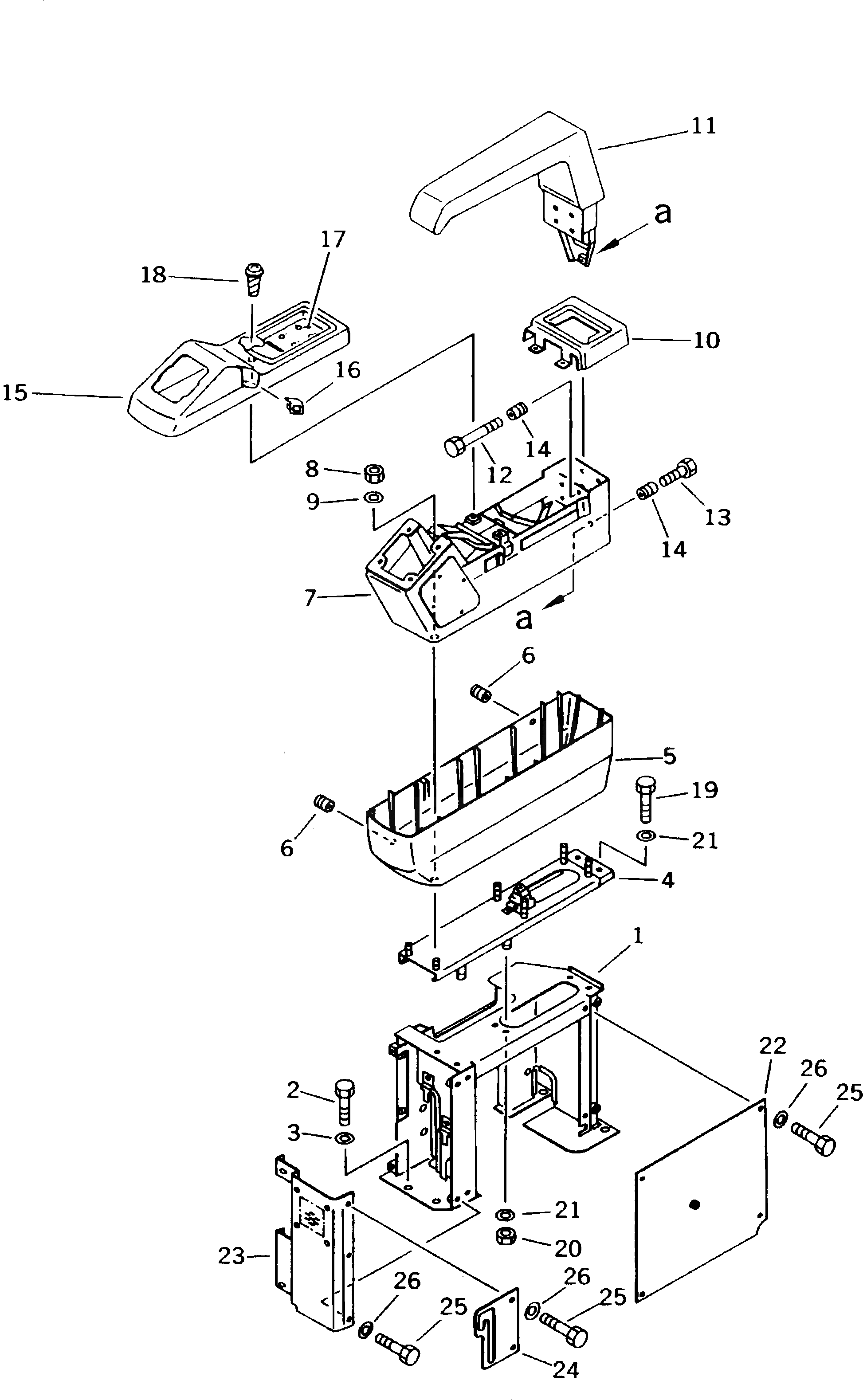 Крышка 20G-43-K1411 Komatsu