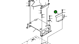 Крышка 21W-43-56130 Komatsu