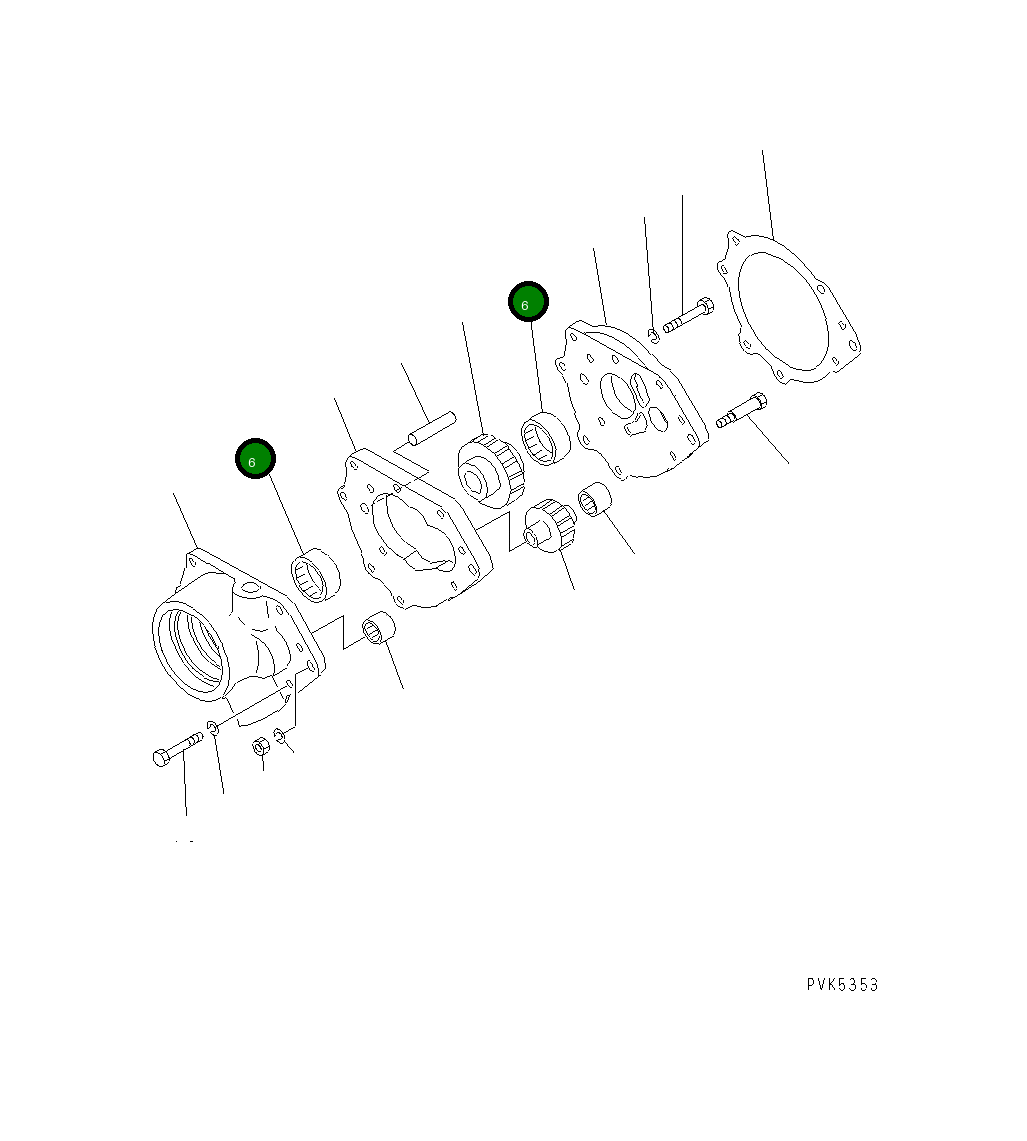 Подшипник 113-15-29420 Komatsu
