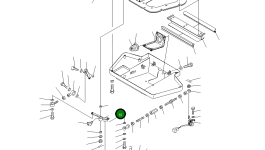 Рычаг 198-43-61621 Komatsu