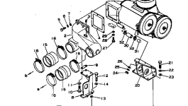 Крышка 6715-81-7410  Komatsu
