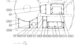 Крышка 206-54-81150 Komatsu