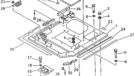 Лист 20U-54-14810 Komatsu