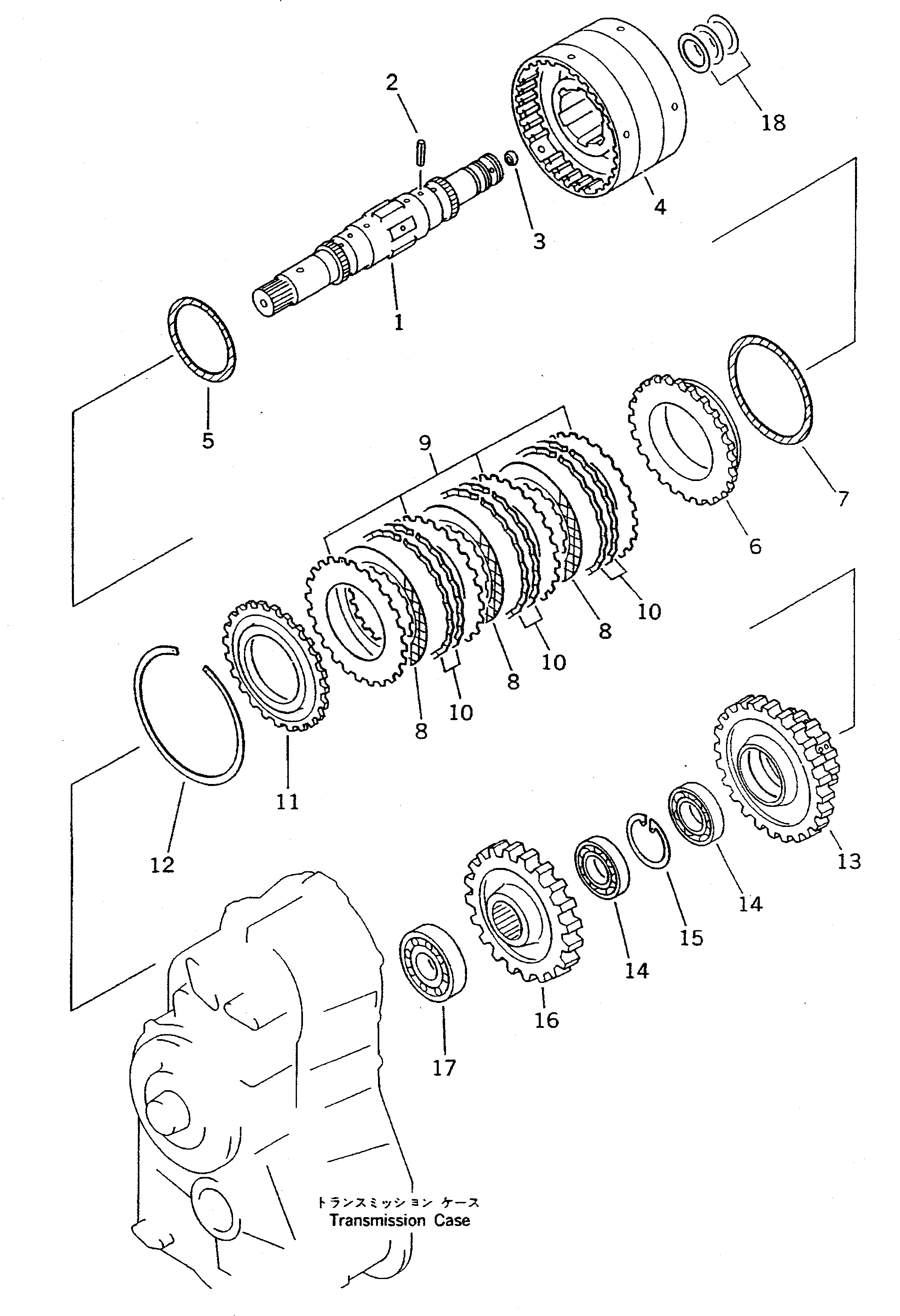 Подшипник 06030-06910 Komatsu