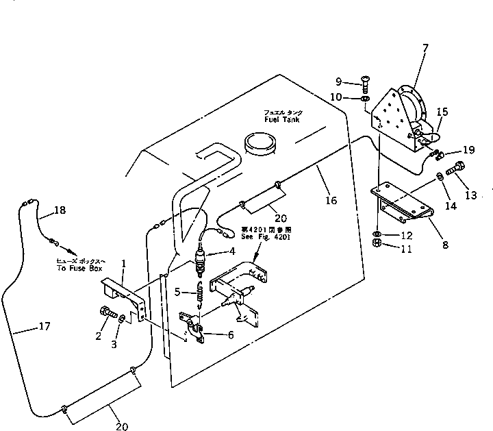 Рычаг 113-43-44410 Komatsu