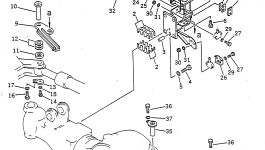 Палец 22W-22-17451 Komatsu