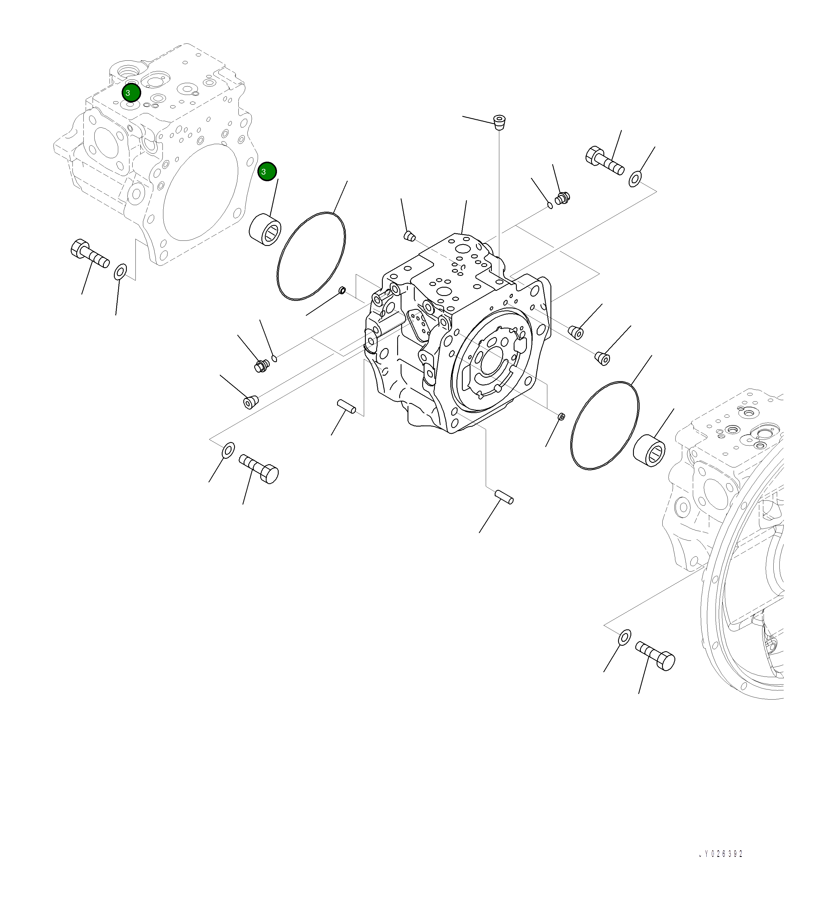 Подшипник 708-2G-12160 Komatsu